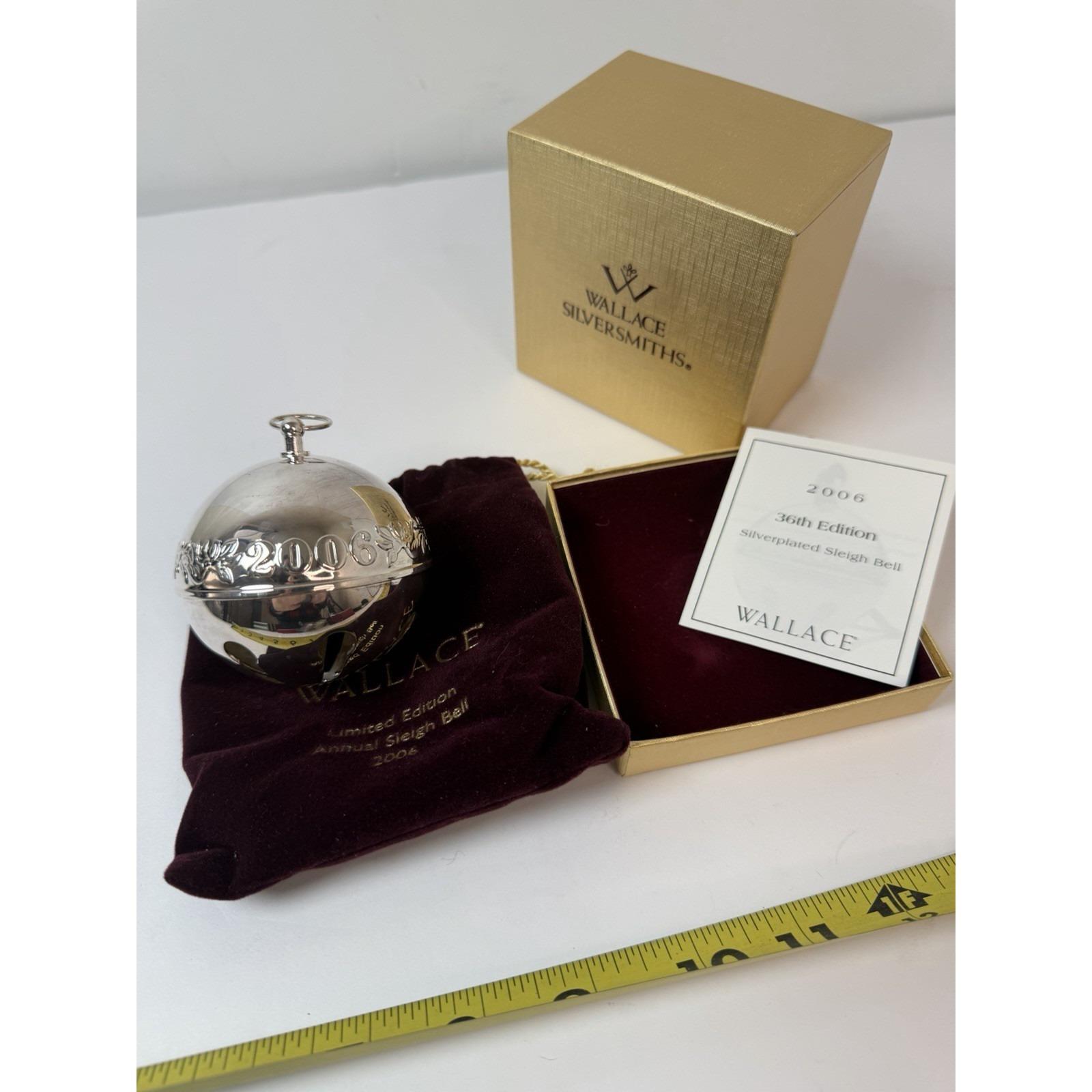 Wallace Silverplate Sleigh Bell - Etsy display picture 1