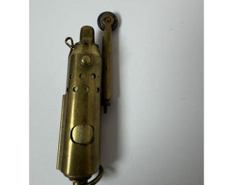 WW1 Era Trench Lighter Made In USA Brass Untested As-Is Vintage