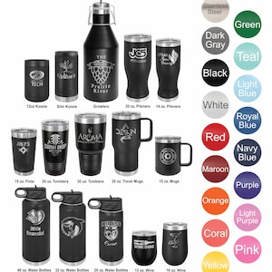 Laser Etched Custom Tumbler | Insulated Tumbler | Personalized Tumbler