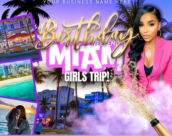 Birthday weekend Girls Trip in Miami