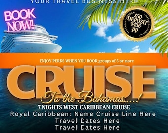 Editable Travel Agent Flyer