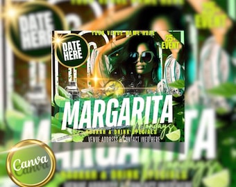 EDITABLE Margarita Mondays Template