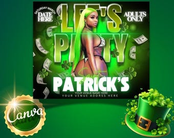 Editable St Patrick's Day Party Template