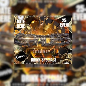 SPADES NIGHT Party Vorlage