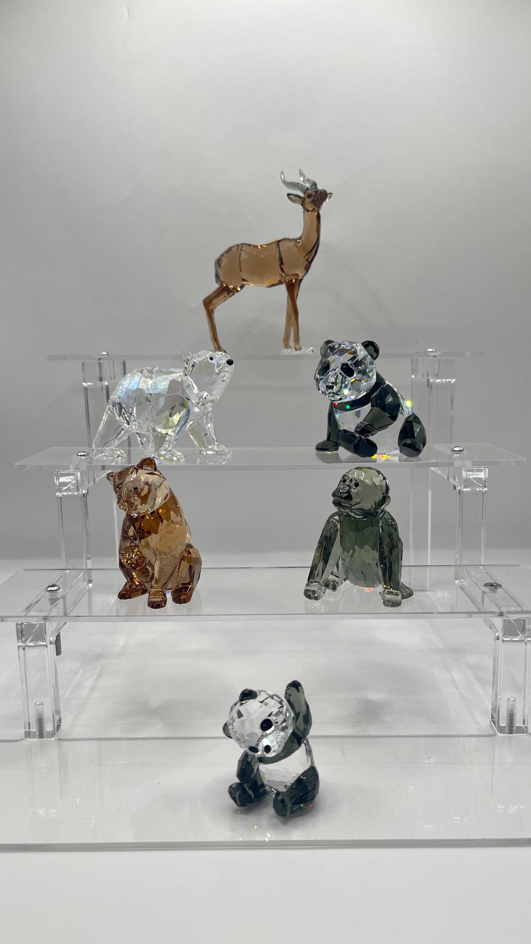 Genuine Swarovsky Crystal Baby Animal Figurines Without Boxes