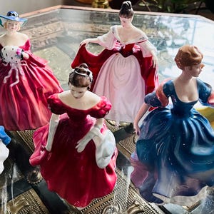 Priced individually Royal Doulton Figurines - Exquisite collectible porcelain pieces, perfect for home decor, thoughtful gift for collectors