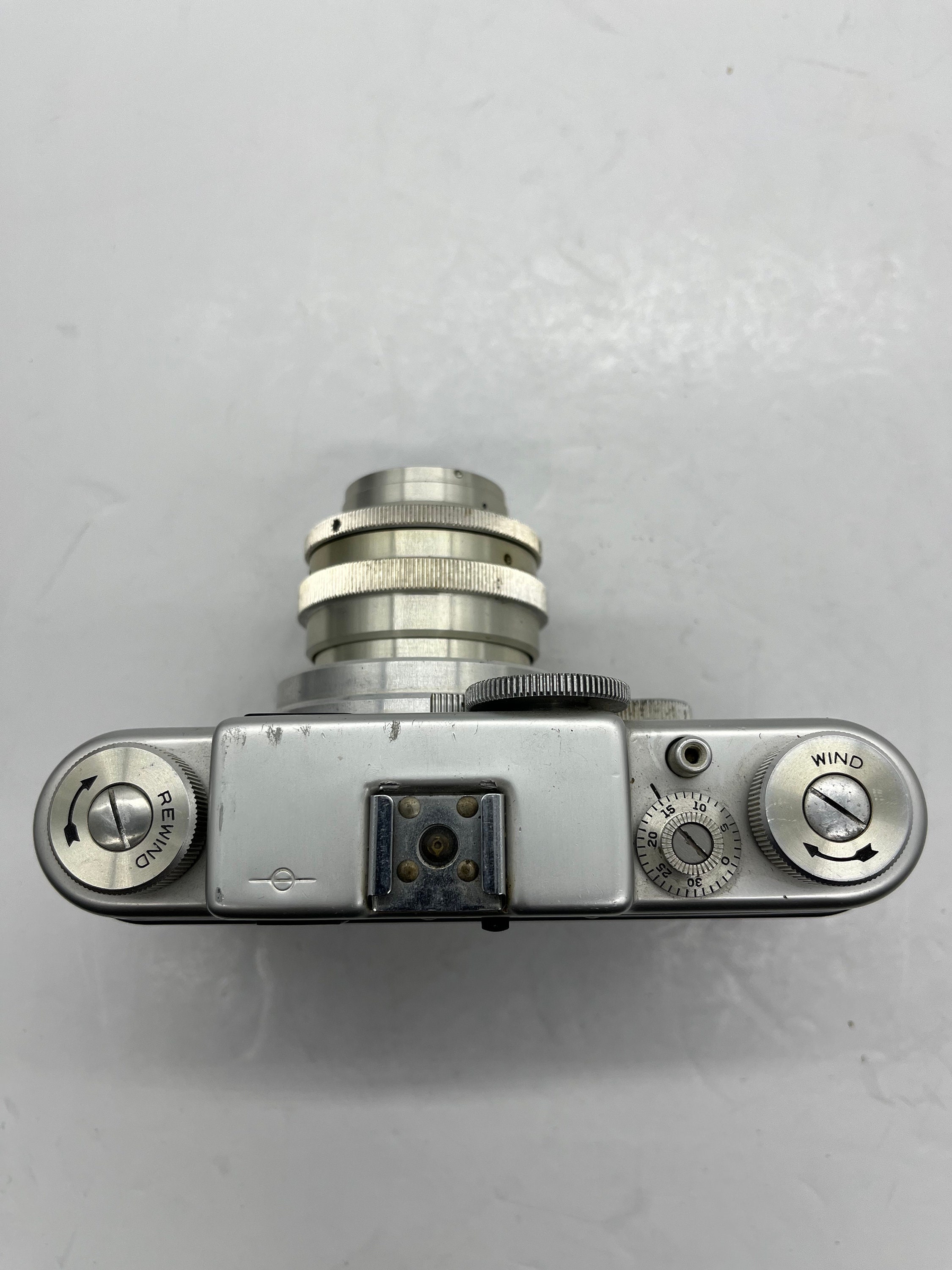 Argus C44 50F2,8＆35F4,5＆Finder【正常品】 ARGUS C4 C-four 35mm Viewfinder Camera in Original Leather