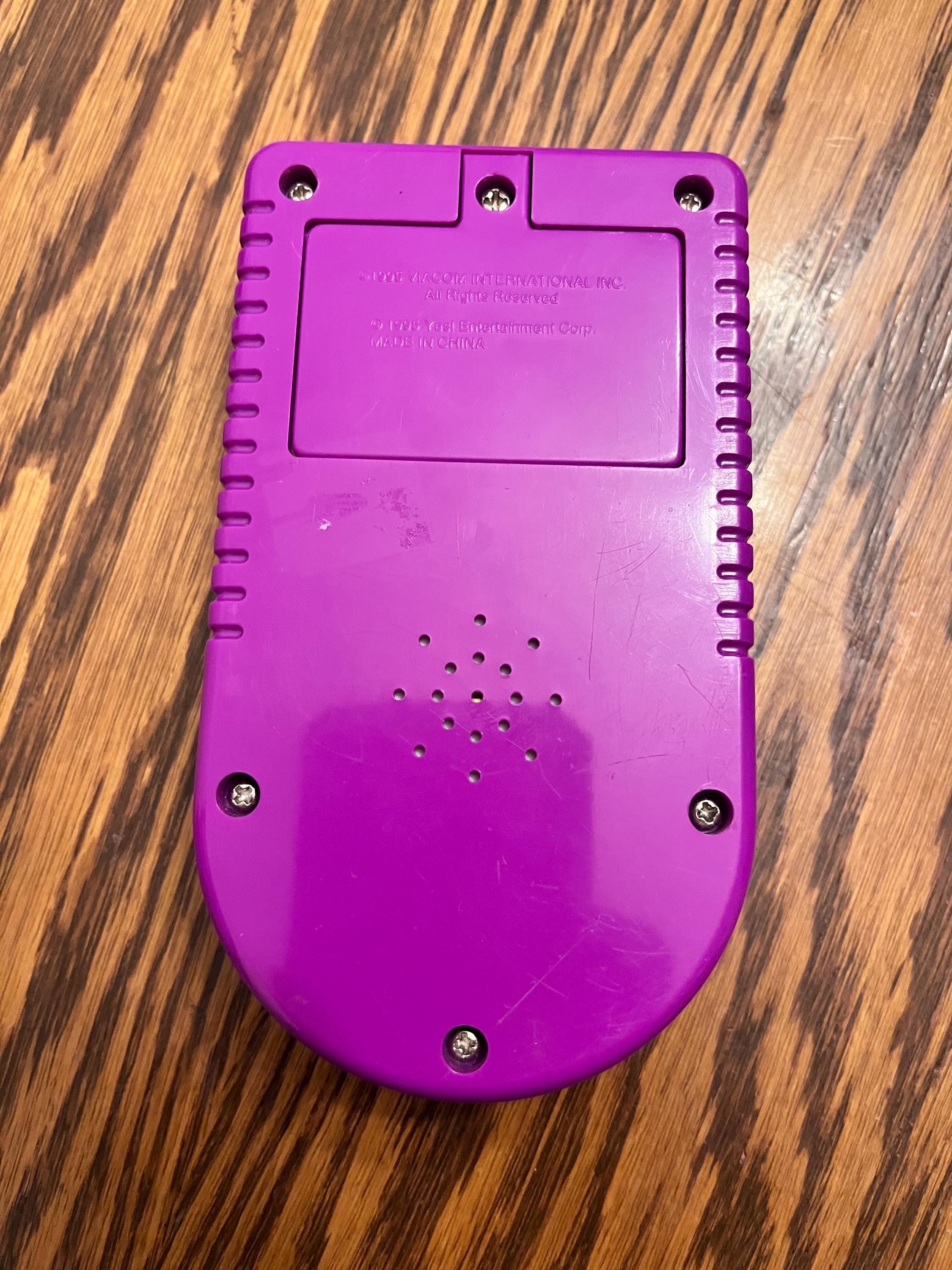 Tested ! Nickelodeon Nick Puzzler Purple Handheld Travel Game