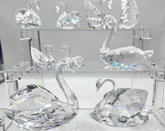 Swarovski Swan figurines without box priced individually