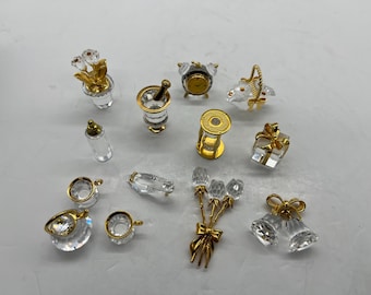 Swarovski Memories vintage miniature figurines without boxes