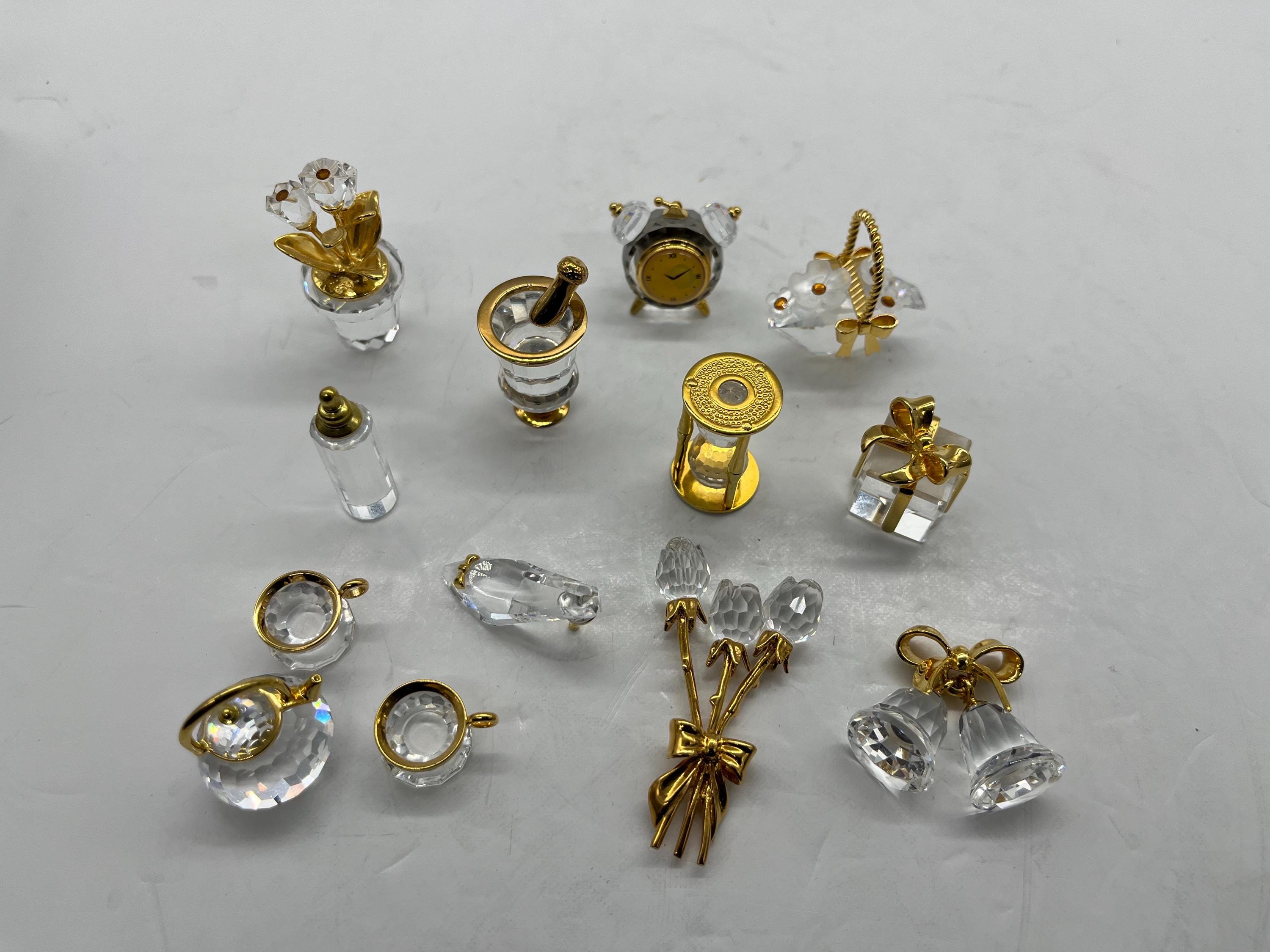 Swarovski Memories Vintage Miniature Figurines Without Boxes