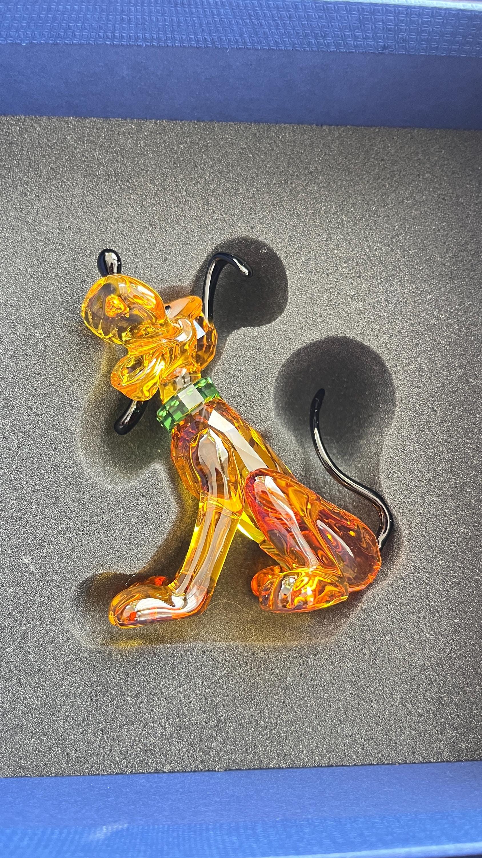 【Sale】Swarovski スワロフスキー プルート ディズニー Swarovski Crystal Colored Disney Pluto - Etsy