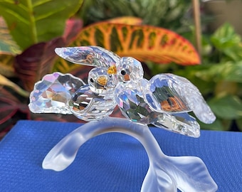 Swarovski Crystal Happy Duck Angel Figurine 5080327 - Etsy