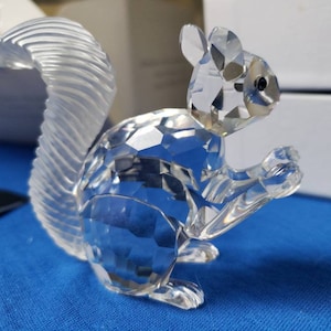 Swarovski crystal figurine 10th Anniversary Edition-The squirrel