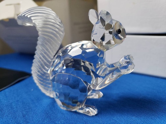 Swarovski Crystal Figurine 10th Anniversary Edition-the Squirrel