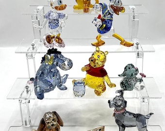 Swarovski Disney colored figurines with box priced individually
