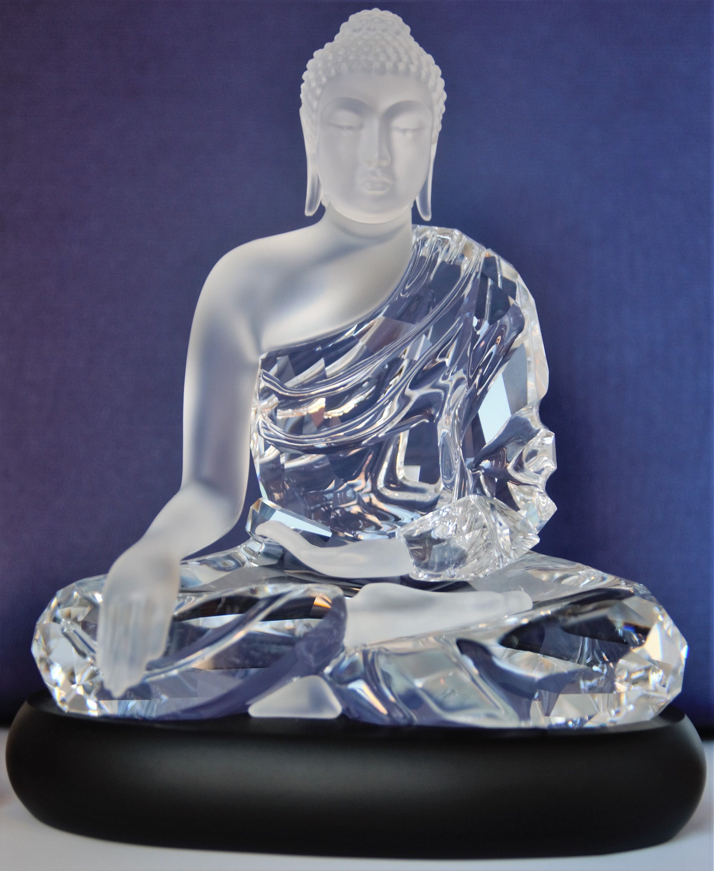 Swarovski Crystal Buddha Decoration Figurine, Large5099353 New Etsy