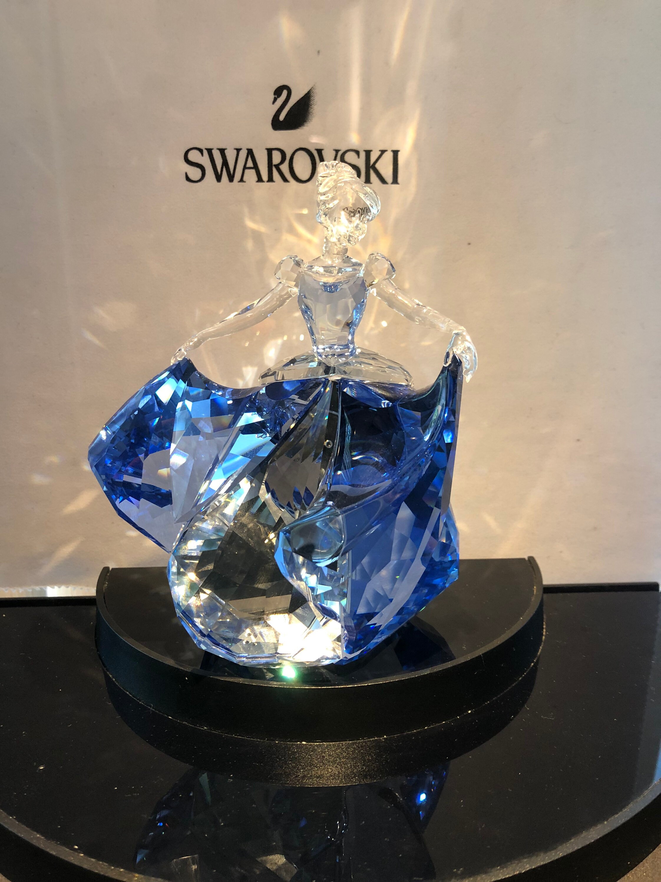 2015年限定版 スワロフスキー シンデレラ 置物 2025】ディズニーの