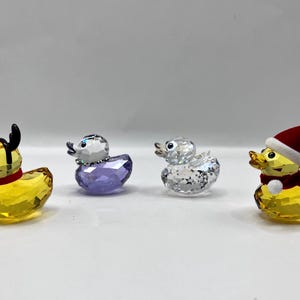 Swarovski Happy Ducks Figurines Without Box - Etsy