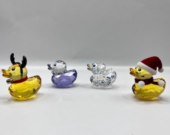 SWAROVSKI 1096735 Happy Duck Punk Duck Small Item Figurine - Etsy