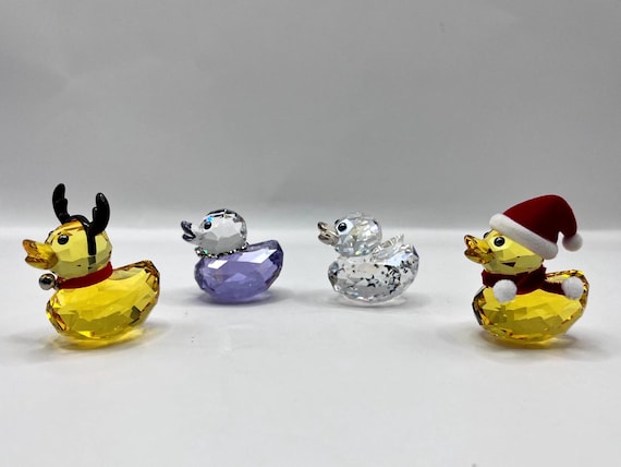 Swarovski happy duck Swarovski Happy Ducks Figurines Without Box