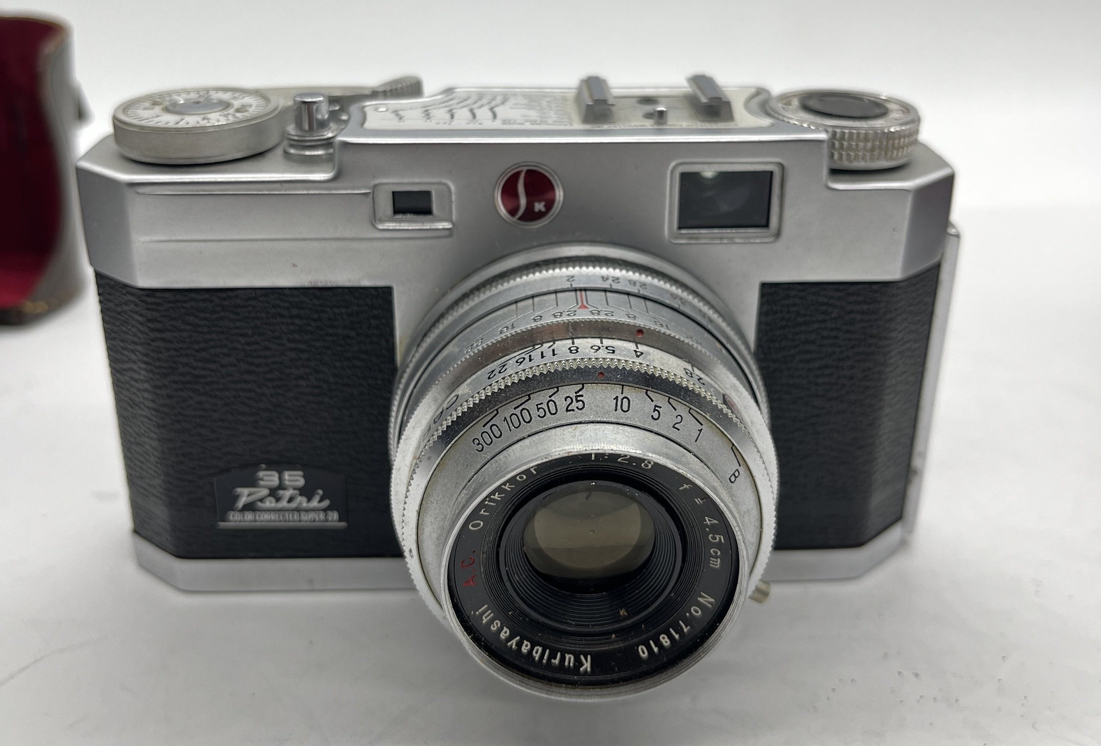 Vintage Kuribayashi 35 Petri Color Corrected Super 2.8 Camera W