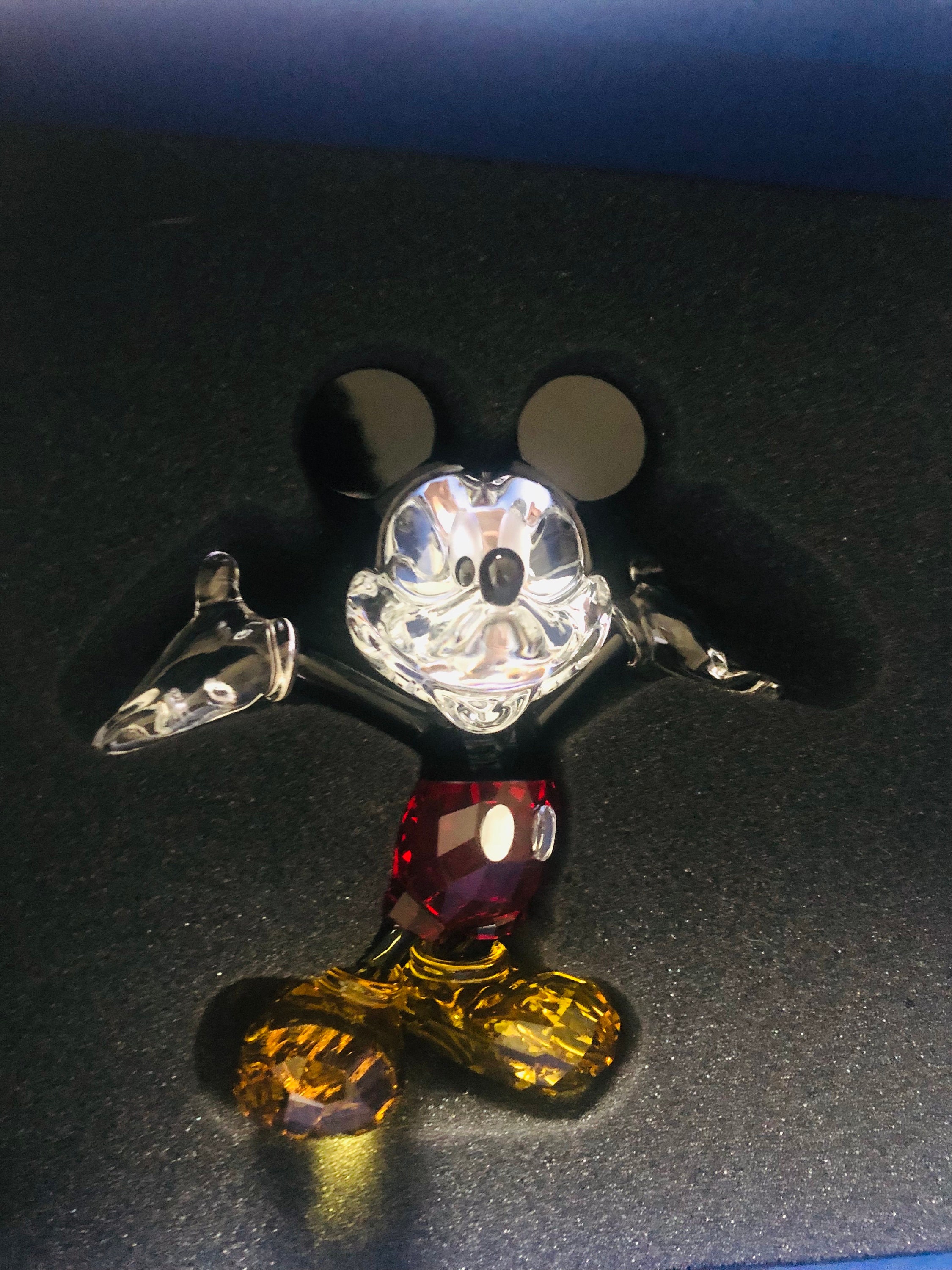 Swarovski Disney Mickey Mouse Figurine New in Box Color Swarovski Disney Mickey Mouse Figurine New in Box Color