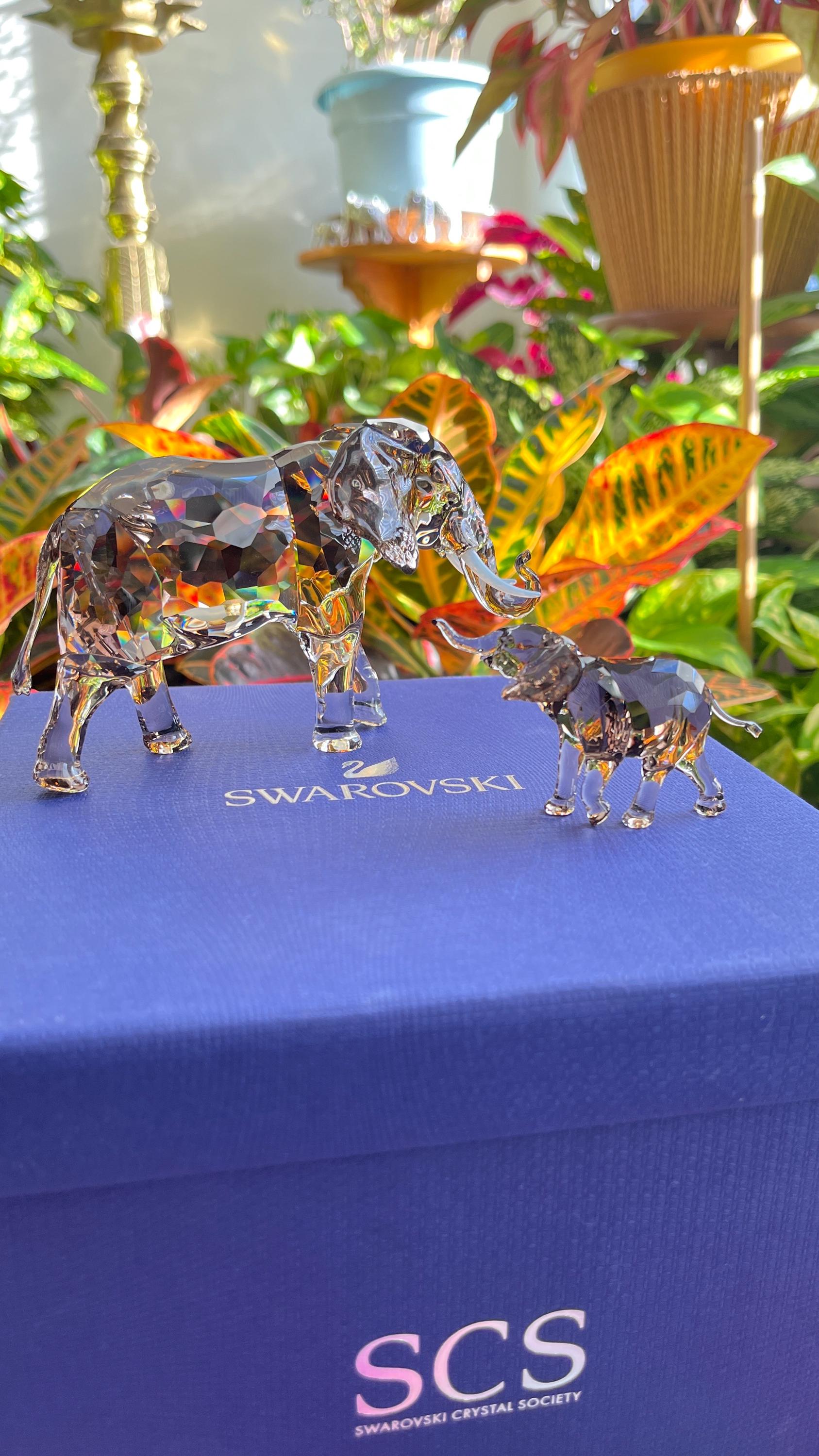 Swarovski Elegance of Africa Scs Jubilee Edition 2022 Elephant