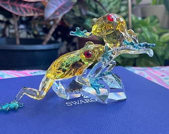 Swarovski Baby Frog #286313 - Etsy