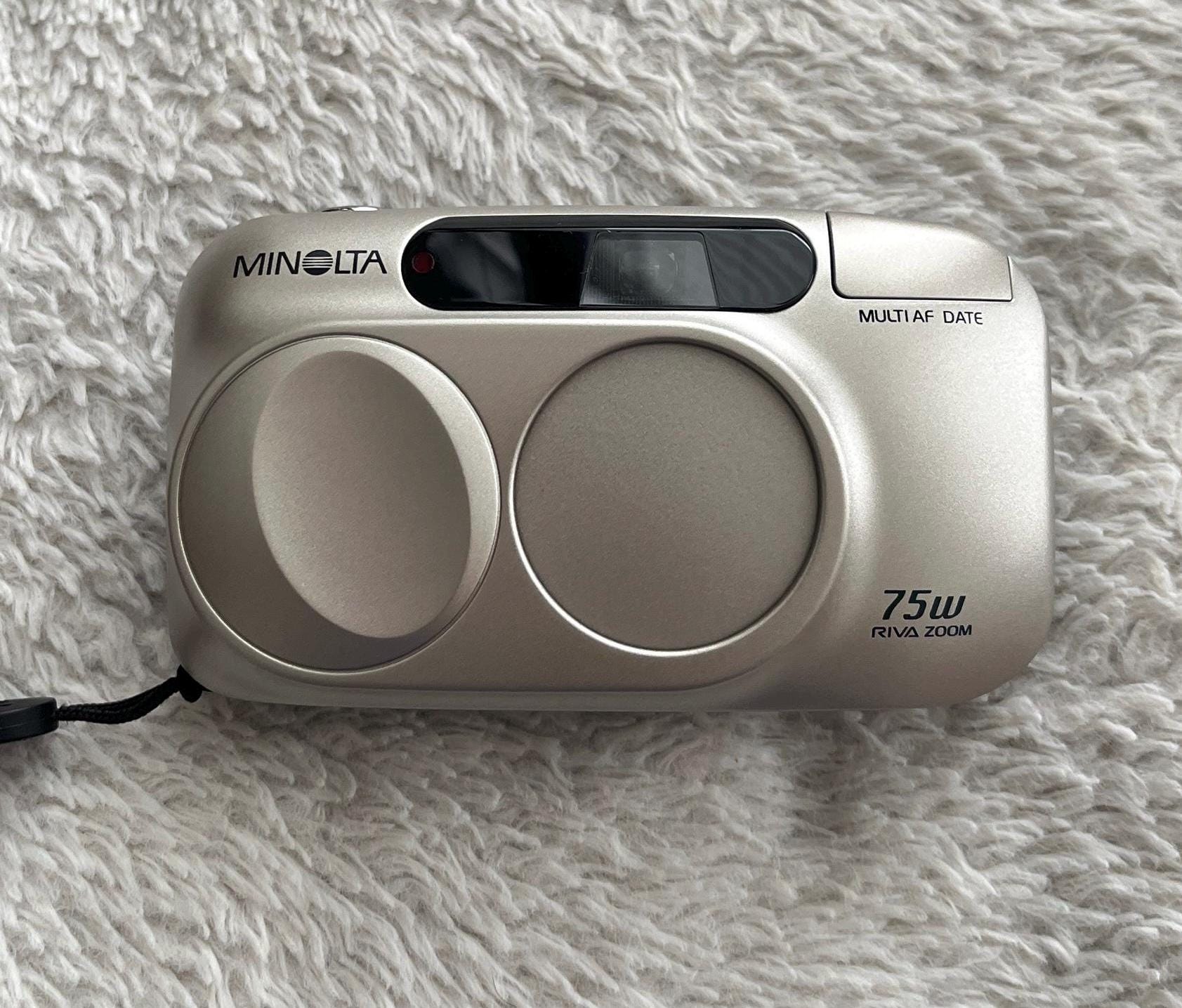 Minolta 75W Riva Zoom Point&shoot Film Camera Tested Working - Etsy