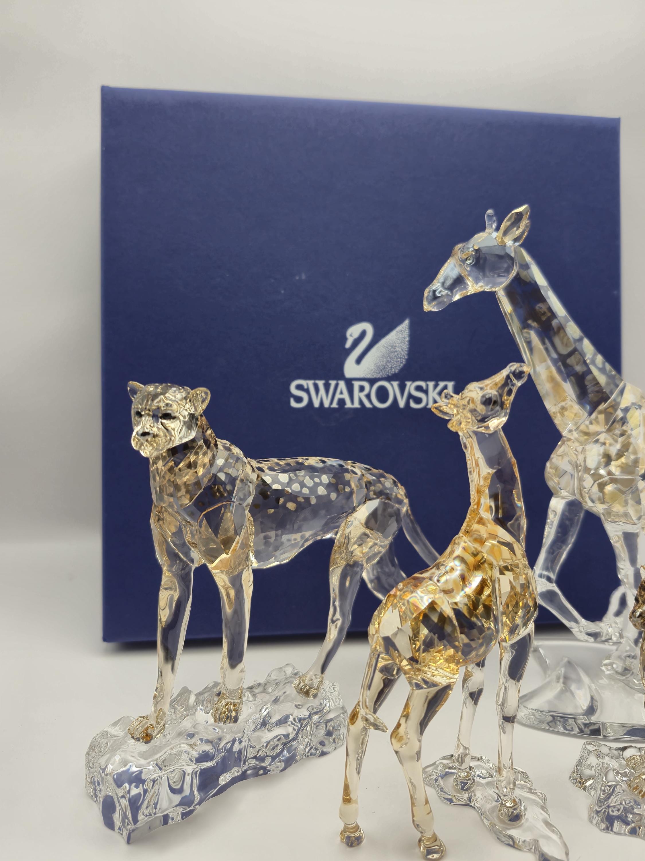 Swarovski Crystal Giraffe & Cheetah: Elegance of Africa SCS 2023
