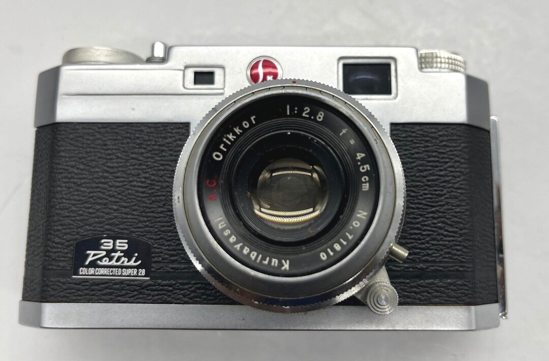 OLYMPUS 一眼レフカメラ Kuribayashi Petri 1:2 Vintage Kuribayashi 35 Petri Color Corrected Super 2.8 Camera W
