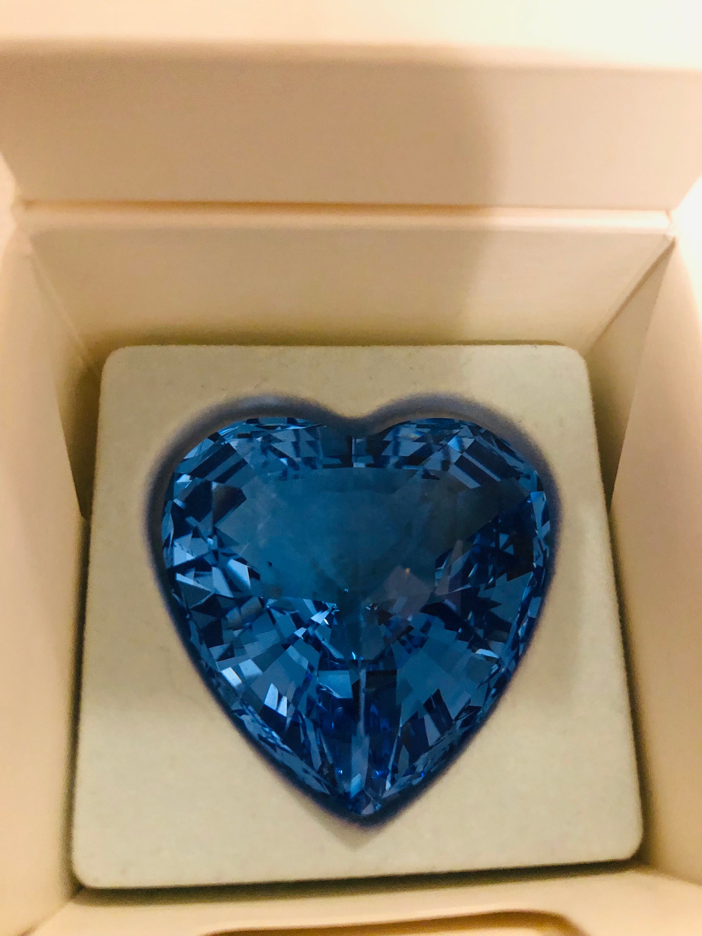 Priced Individually Swarovski Crystal Heart Figurine Original Box