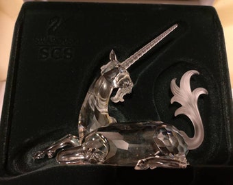 スワロフスキー 1996年 ユニコーン SCS 会員限定 Swarovski Silver