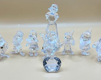 Swarovski SCS Gray Wolf, Gray & Golden Crystal Authentic MIB