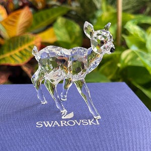 Swarovski Fawn - Etsy