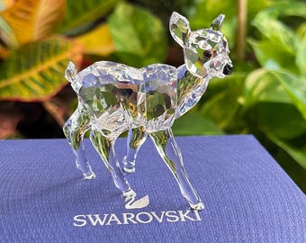 Swarovski Kristall Figur Deer Rehkitz 235045 Mit Original Box und COA