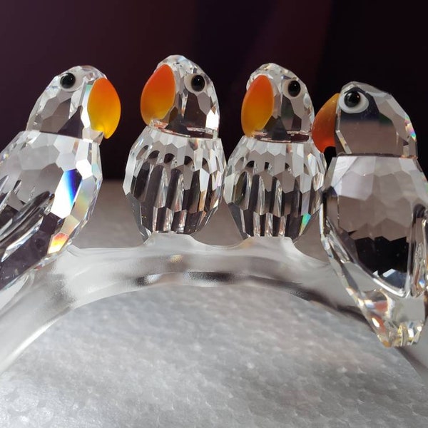 Swarovski Crystal Love Birds Etsy