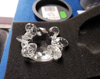 Swarovski クリスタル装飾 コインケース SWAROVSKI Signed Crystal Memories World Globe Keyring