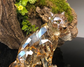 スワロフスキー SWAROVSKI SCS アムールヒョウ Elegance of Africa SCS