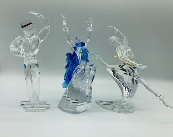 【SWAROVSKI】スワロフスキーMAGIC OF DANCE イサドラ　置物 Swarovski Magic of the Dance Series W/original Box and COA Isadora