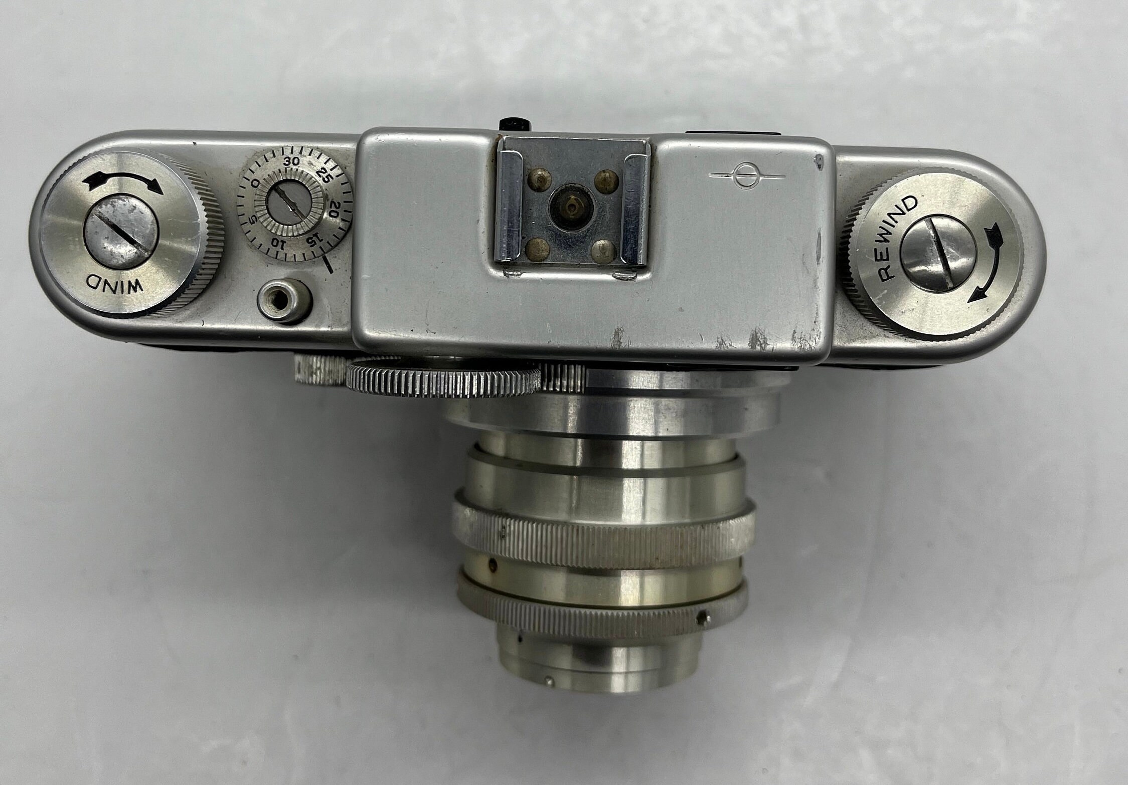 ARGUS C4 C-four 35mm Viewfinder Camera in Original Leather Case