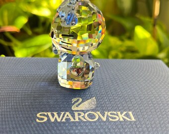 Hello Kitty Blue Bow Limited Edition Swarovski Crystal in Mint