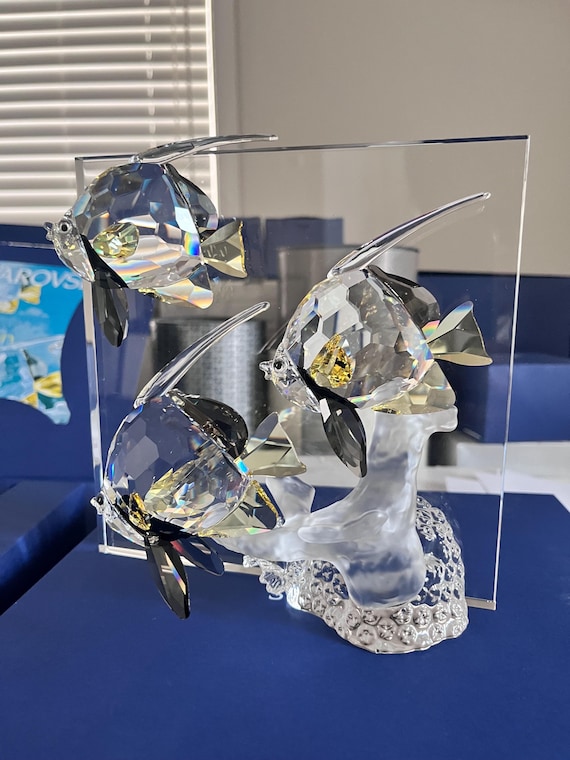 スワロフスキー 海の不思議 コミュニティー カラフルな魚たち 新品