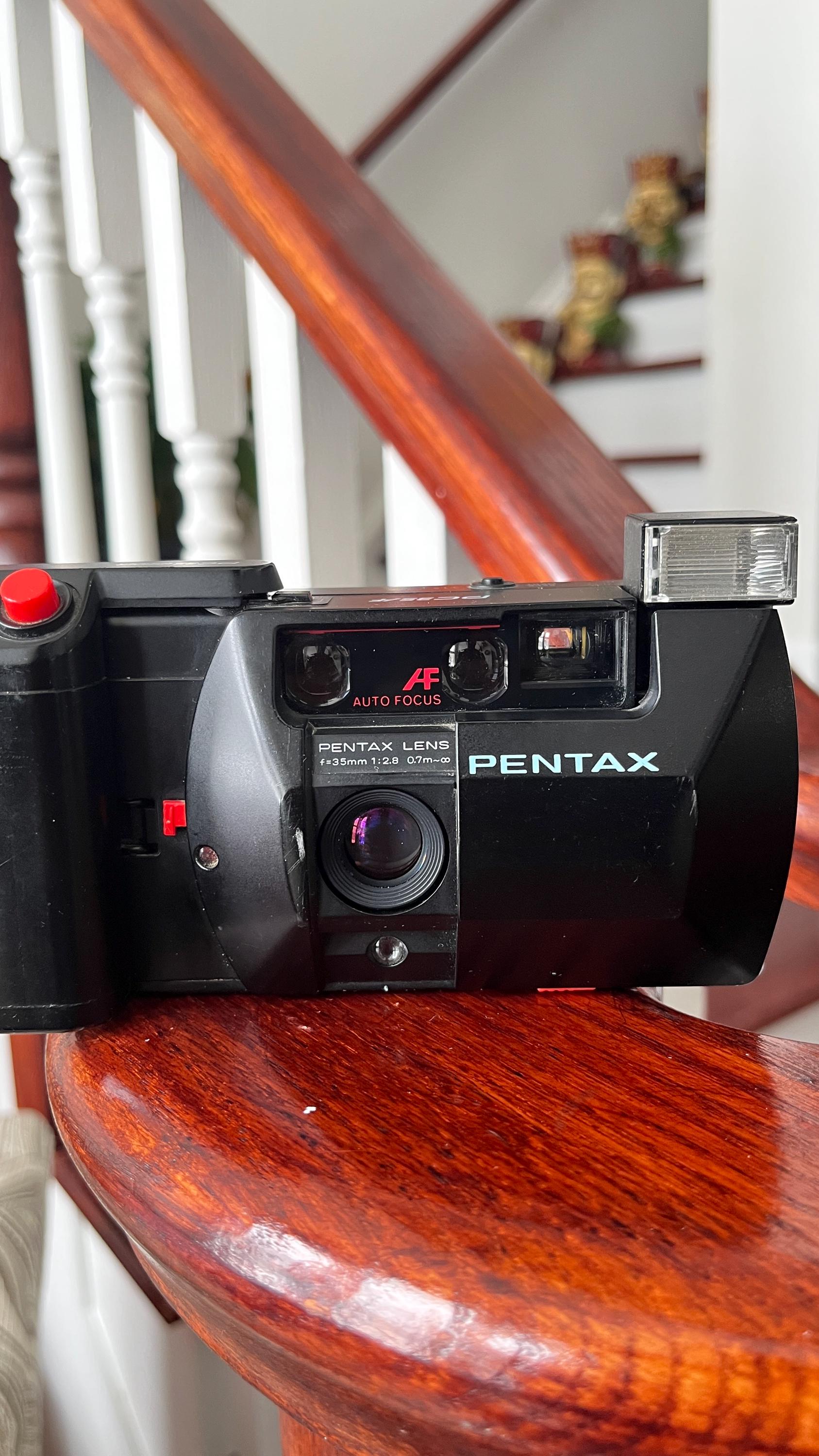 Pentax PC35AF-M SE 35mm – Macchina Fotografica Giapponese In Condizioni Mint