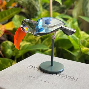 Swarovski Crystal Paradise Bird Bamba Black Toucan #269542 #284062