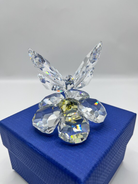 Swarovski Butterfly on Flower 840190 Without Original Box - Etsy
