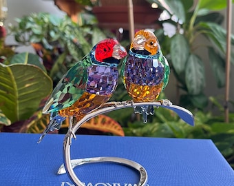 Swarovski Crystal Figurine HUMMINGBIRD RETIRED 2007 MIB #166184
