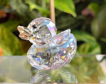 Swarovski Crystal Happy Duck Angel Figurine 5080327 - Etsy