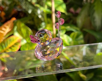Swarovski Crystal Happy Duck Angel Figurine 5080327 - Etsy